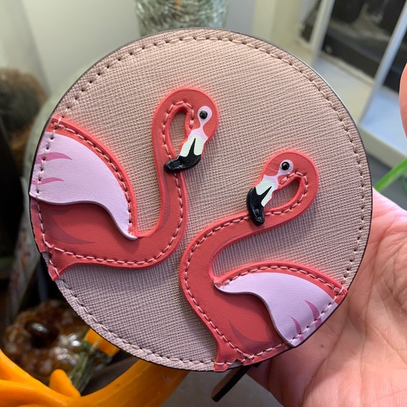 SOLD⛔️Authentic Kate Spade leather trim coin case - Picture 2 of 8